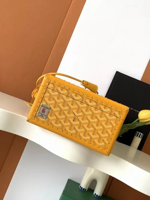 Goyard Original Suitcase Trolley Case Authentic Luxury