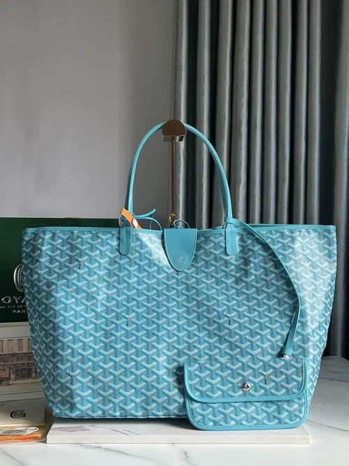 Goyard Original Shopping Tote Bag Authentic Coated Canvas
