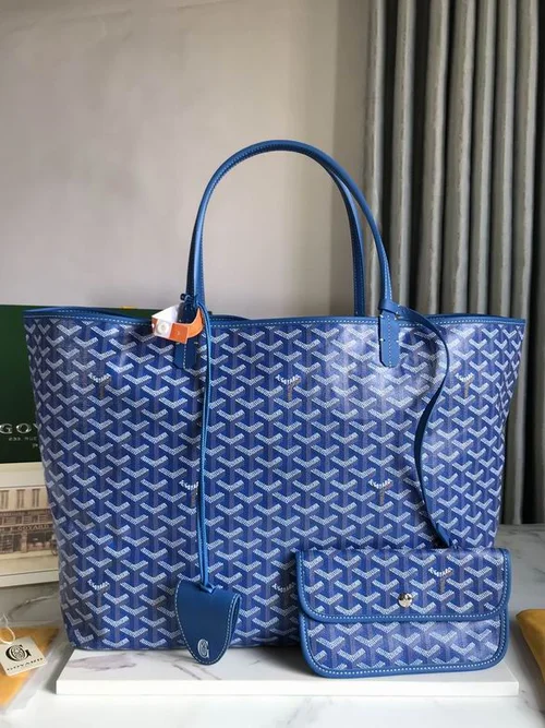 Goyard Original Shopping Tote Bag Authentic Coated Canvas