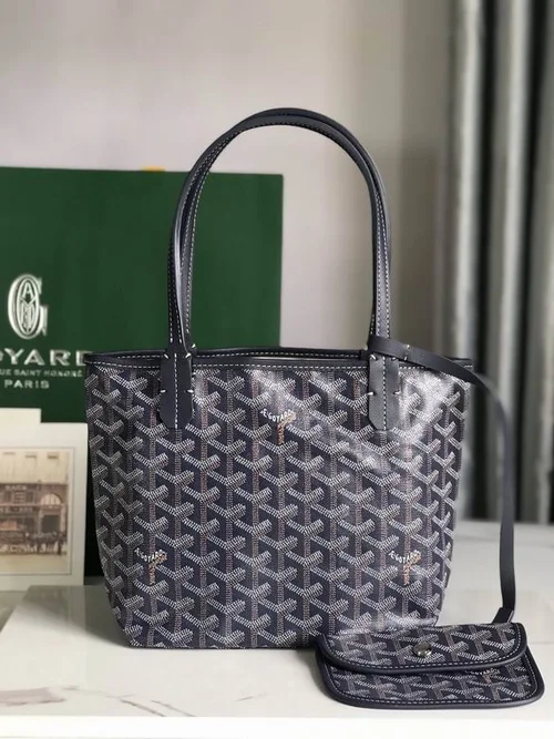Goyard Original Shopping Tote Bag Authentic Coated Canvas