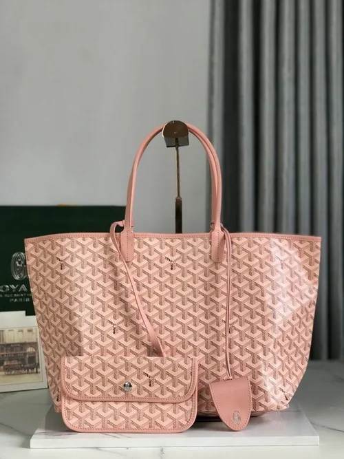 Goyard Original Shopping Tote Bag Authentic Coated Canvas