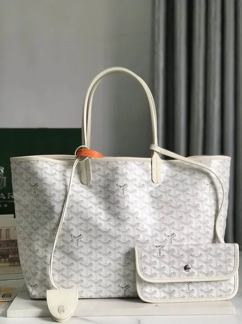 Goyard Original Shopping Tote Bag Authentic Coated Canvas