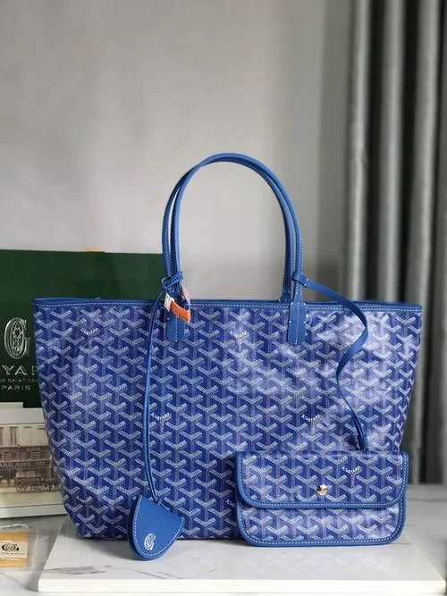Goyard Original Shopping Tote Bag Authentic Coated Canvas