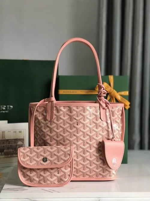Goyard Original Shopping Tote Bag Authentic Coated Canvas