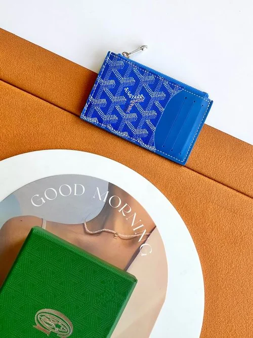 Goyard Original Wallet Authentic Coated Canvas Luxury