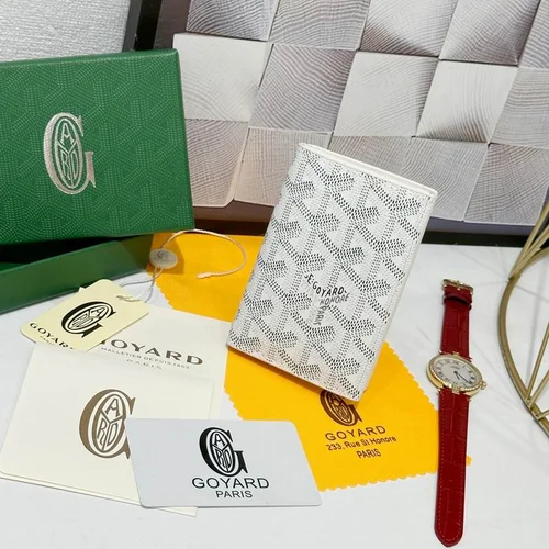 Goyard Original Wallet Authentic Coated Canvas Luxury