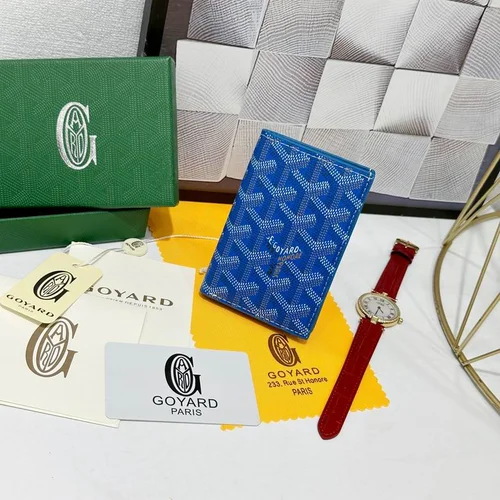 Goyard Original Wallet Authentic Coated Canvas Luxury
