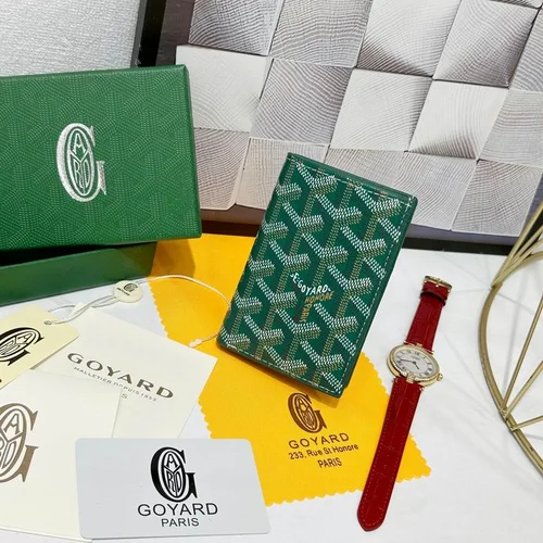 Goyard Original Wallet Authentic Coated Canvas Luxury