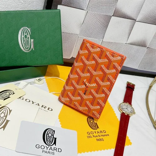 Goyard Original Wallet Authentic Coated Canvas Luxury