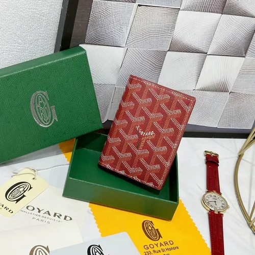 Goyard Original Wallet Authentic Coated Canvas Luxury