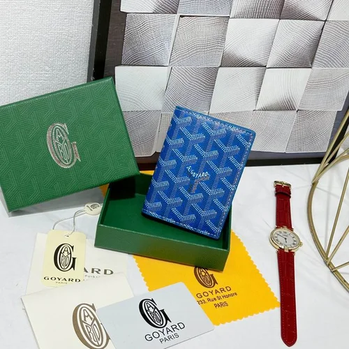 Goyard Original Wallet Authentic Coated Canvas Luxury