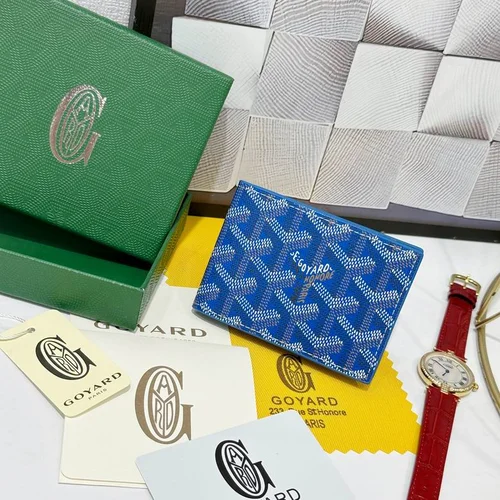 Goyard Original Wallet Authentic Coated Canvas Luxury