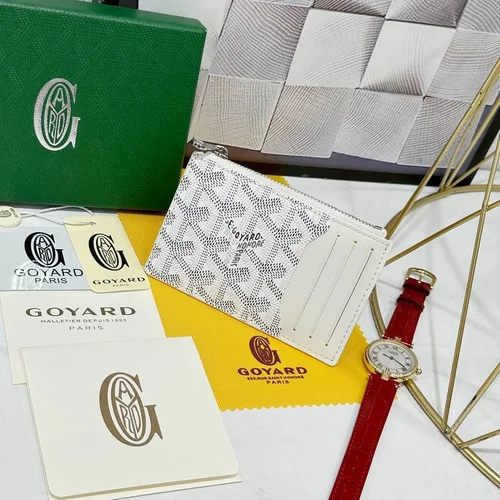 Goyard Original Wallet Authentic Coated Canvas Luxury