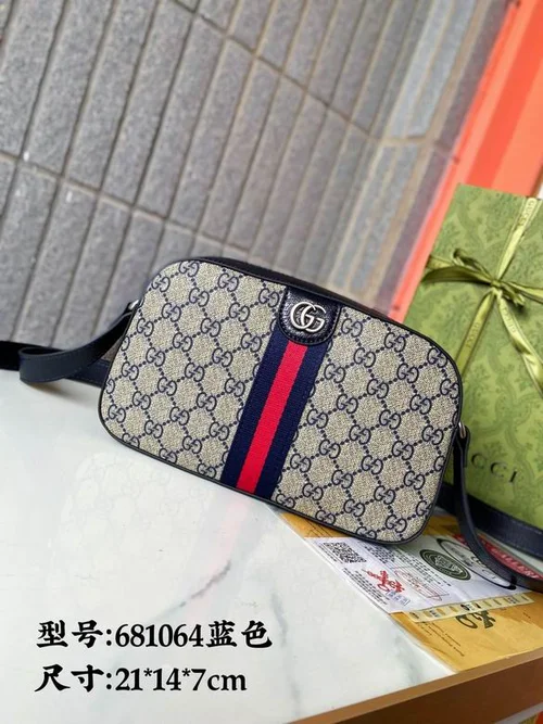 11 Gucci Original Men's Bag Authentic Leather Luxury