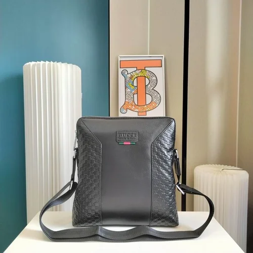 11 Gucci Original Men's Bag Authentic Leather Luxury