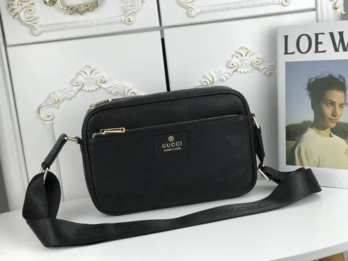 11 Gucci Original Men's Bag Authentic Leather Luxury