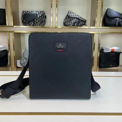 11 Gucci Original Men's Bag Authentic Leather Luxury