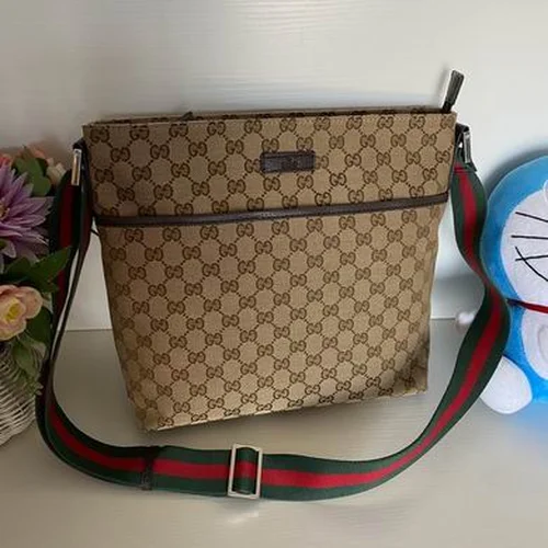 11 Gucci Original Single Shoulder Bag Authentic GG Canvas