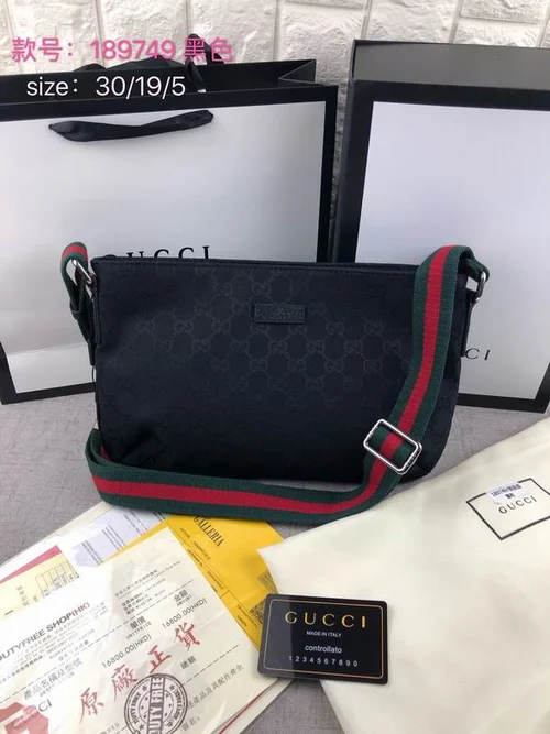 11 Gucci Original Single Shoulder Bag Authentic GG Canvas