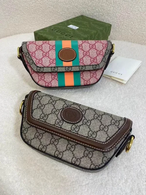 11 Gucci Original Single Shoulder Bag Authentic GG Canvas