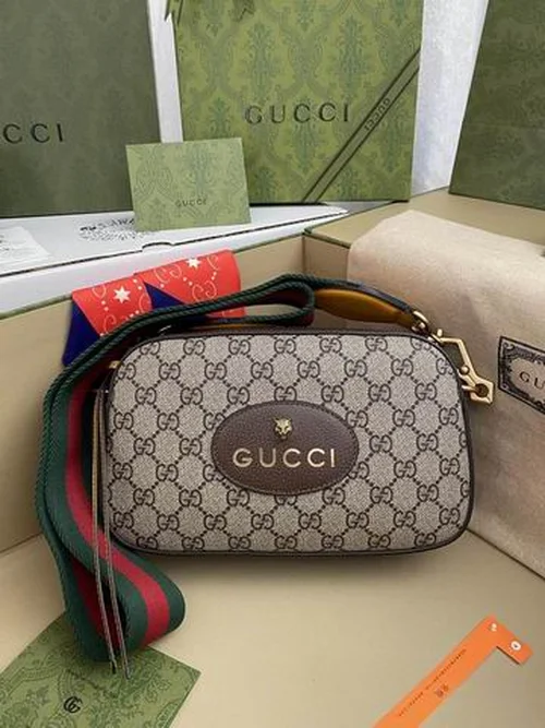 11 Gucci Original Single Shoulder Bag Authentic GG Canvas