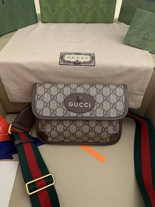 11 Gucci Original Single Shoulder Bag Authentic GG Canvas