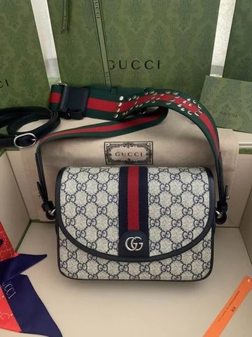 11 Gucci Original Single Shoulder Bag Authentic GG Canvas