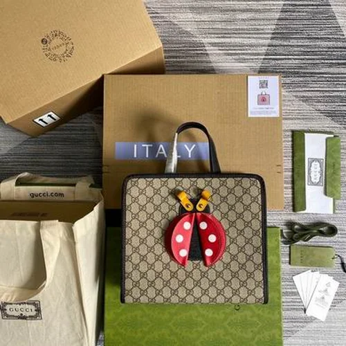 11 Gucci Original Women's Handbag Authentic GG Canvas Luxury