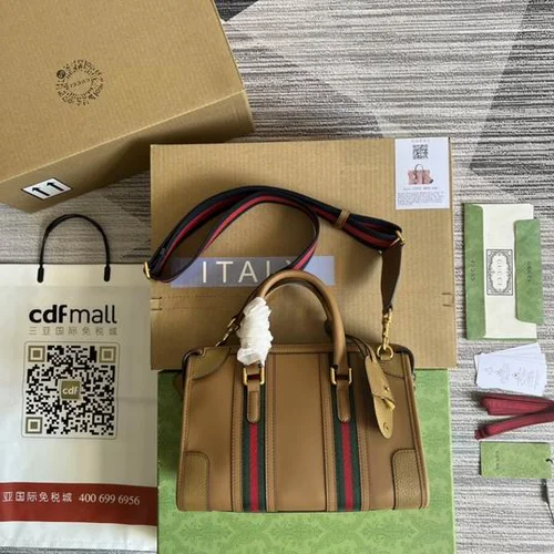 11 Gucci Original Women's Handbag Authentic GG Canvas Luxury