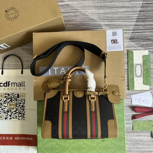 11 Gucci Original Women's Handbag Authentic GG Canvas Luxury