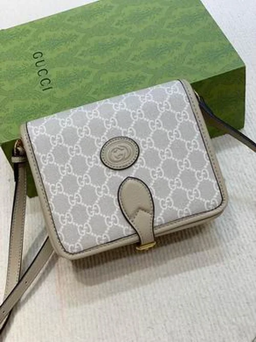 11 Gucci Original Single Shoulder Bag Authentic GG Canvas