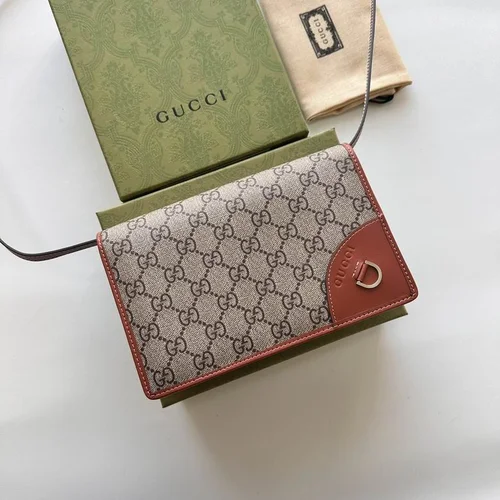 11 Gucci Original Single Shoulder Bag Authentic GG Canvas