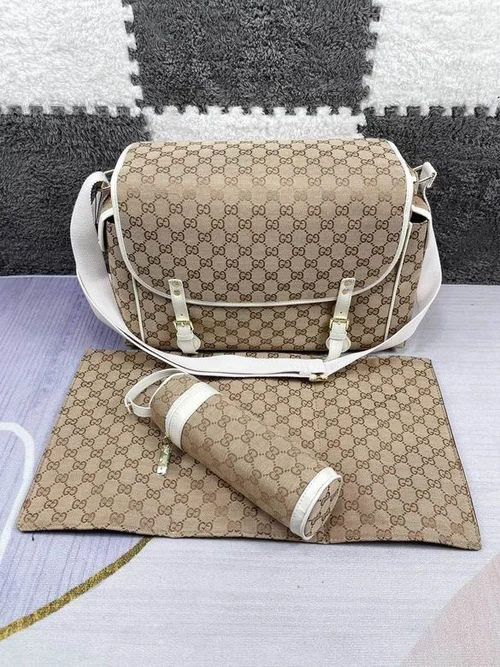 11 Gucci Original Mummy Diaper Bag Large Authentic Canvas