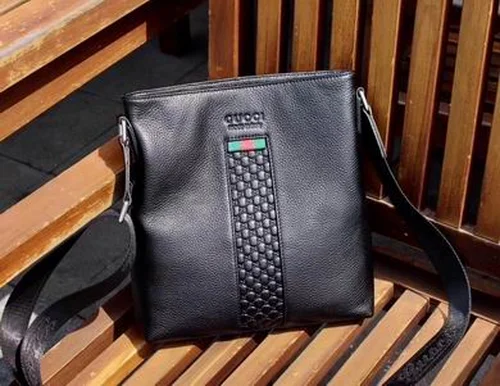 11 Gucci Original Men's Bag Authentic Leather Luxury