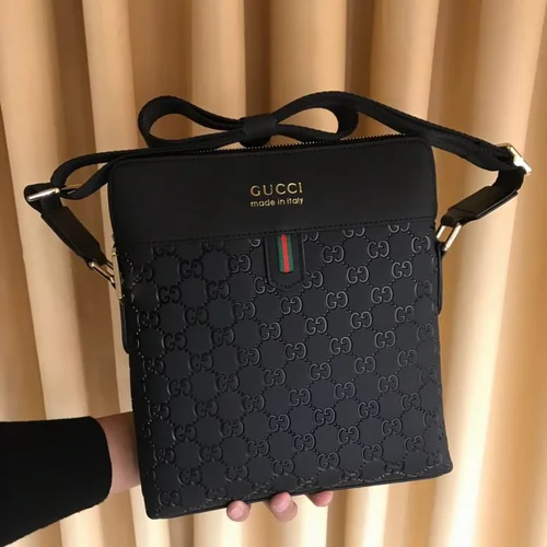 11 Gucci Original Men's Bag Authentic Leather Luxury