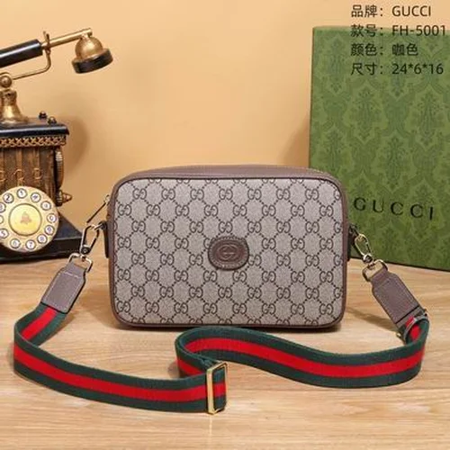 11 Gucci Original Men's Bag Authentic Leather Luxury