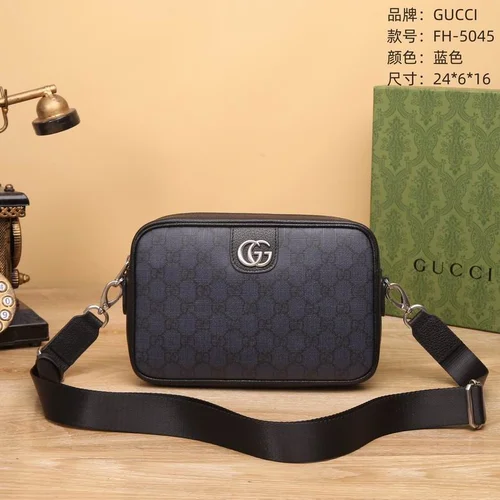 11 Gucci Original Men's Bag Authentic Leather Luxury