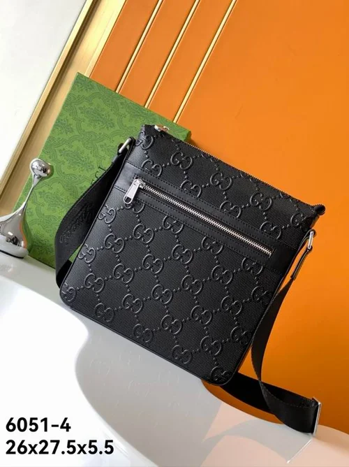 11 Gucci Original Men's Bag Authentic Leather Luxury