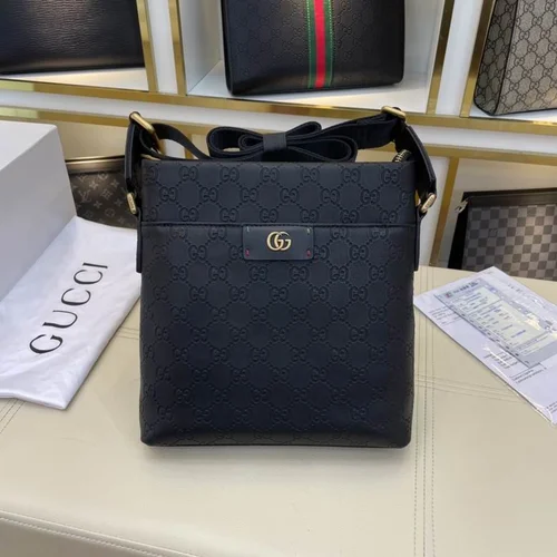 11 Gucci Original Men's Bag Authentic Leather Luxury