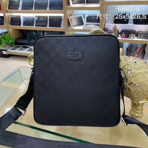 11 Gucci Original Men's Bag Authentic Leather Luxury