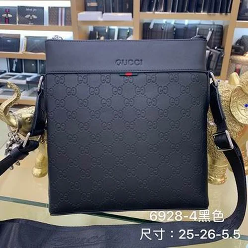 11 Gucci Original Men's Bag Authentic Leather Luxury