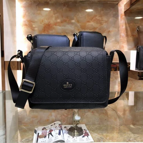 11 Gucci Original Men's Bag Authentic Leather Luxury