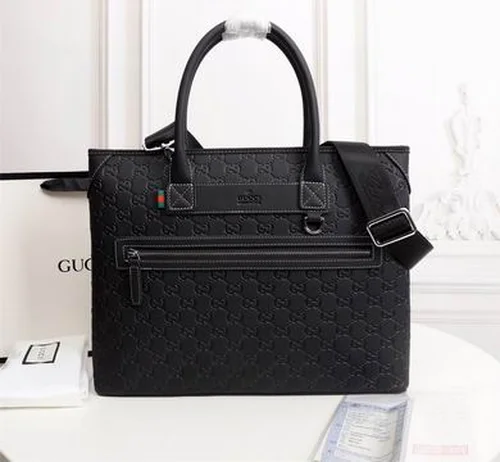 11 Gucci Original Men's Bag Authentic Leather Luxury