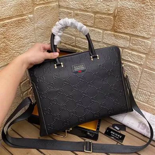 11 Gucci Original Men's Bag Authentic Leather Luxury