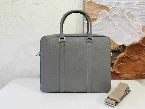 11 Gucci Original Men's Bag Authentic Leather Luxury