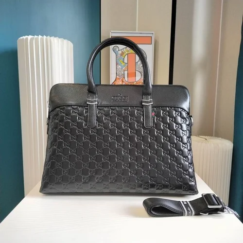 11 Gucci Original Men's Bag Authentic Leather Luxury