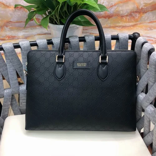 11 Gucci Original Men's Bag Authentic Leather Luxury