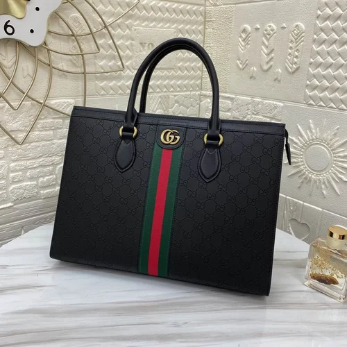 11 Gucci Original Men's Bag Authentic Leather Luxury
