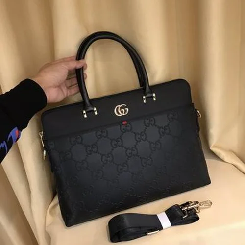 11 Gucci Original Men's Bag Authentic Leather Luxury