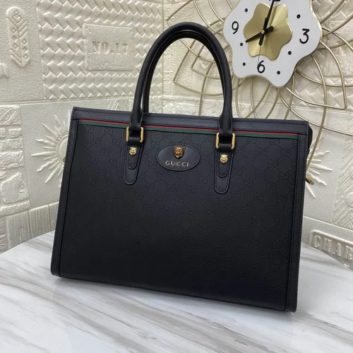 11 Gucci Original Men's Bag Authentic Leather Luxury